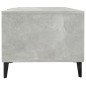 vidaXL Mesa de centro madera contrachapada gris hormigón 102x50x40 cm vidaXL Mesa de centro madera contrachapada gris hormigón 102x50x40 cm