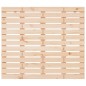 vidaXL Cabecero de cama de pared madera maciza de pino 126x3x91,5 cm