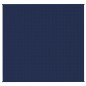 vidaXL Manta con peso tela azul 220x230 cm 11 kg vidaXL Manta con peso tela azul 220x230 cm 11 kg