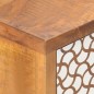 vidaXL Aparador con estampado madera maciza de mango 90x30x70 cm vidaXL Aparador con estampado madera maciza de mango 90x30x70 cm