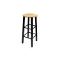 vidaXL Set mesa de desayuno/comedor madera marrón con acero negro vidaXL Set mesa de desayuno/comedor madera marrón con acero negro