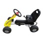 vidaXL Kart correpasillos con pedales amarillo vidaXL Kart correpasillos con pedales amarillo
