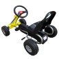 vidaXL Kart correpasillos con pedales amarillo vidaXL Kart correpasillos con pedales amarillo
