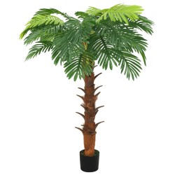 vidaXL Palmera Cycas artificial con macetero 160 cm verde
