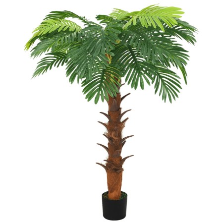 vidaXL Palmera Cycas artificial con macetero 160 cm verde