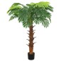 vidaXL Palmera Cycas artificial con macetero 160 cm verde vidaXL Palmera Cycas artificial con macetero 160 cm verde