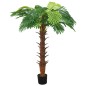 vidaXL Palmera Cycas artificial con macetero 160 cm verde vidaXL Palmera Cycas artificial con macetero 160 cm verde