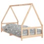vidaXL Estructura de cama para niños madera maciza de pino 90x200 cm vidaXL Estructura de cama para niños madera maciza de pino 90x200 cm