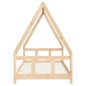 vidaXL Estructura de cama para niños madera maciza de pino 90x200 cm vidaXL Estructura de cama para niños madera maciza de pino 90x200 cm
