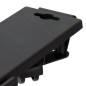 vidaXL Plataformas rodantes con 4 ruedas 2 pzas PP negro 170 kg