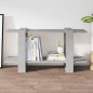 vidaXL Estantería madera contrachapada gris hormigón 100x30x51 cm vidaXL Estantería madera contrachapada gris hormigón 100x30x51 cm