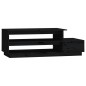 vidaXL Mesa de centro madera maciza de pino negro 120x50x40,5 cm vidaXL Mesa de centro madera maciza de pino negro 120x50x40,5 cm