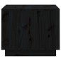 vidaXL Mesa de centro madera maciza de pino negro 120x50x40,5 cm vidaXL Mesa de centro madera maciza de pino negro 120x50x40,5 cm