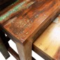 vidaXL Set de 3 mesitas apilables vintage de madera maciza reciclada vidaXL Set de 3 mesitas apilables vintage de madera maciza reciclada