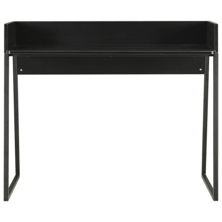 vidaXL Escritorio negro 90x60x88 cm