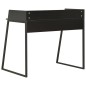 vidaXL Escritorio negro 90x60x88 cm
