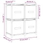 vidaXL Armario almacenaje de acero con 4 cestas tela crema 63x30x71 cm vidaXL Armario almacenaje de acero con 4 cestas tela crema 63x30x71 cm