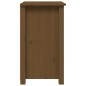 vidaXL Mesita de noche madera maciza de pino marrón miel 40x35x61,5 cm vidaXL Mesita de noche madera maciza de pino marrón miel 40x35x61,5 cm