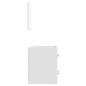 vidaXL Armario de baño con espejo blanco brillante 41x38,5x48 cm vidaXL Armario de baño con espejo blanco brillante 41x38,5x48 cm