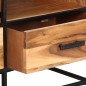 vidaXL Mueble para la TV madera maciza de acacia 110x30x45 cm
