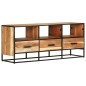 vidaXL Mueble para la TV madera maciza de acacia 110x30x45 cm