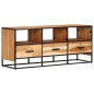 vidaXL Mueble para la TV madera maciza de acacia 110x30x45 cm