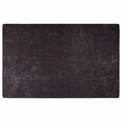 vidaXL Alfombra lavable antideslizante gris antracita 80x150 cm