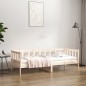 vidaXL Sofá cama madera maciza de pino 90x190 cm vidaXL Sofá cama madera maciza de pino 90x190 cm