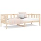 vidaXL Sofá cama madera maciza de pino 90x190 cm vidaXL Sofá cama madera maciza de pino 90x190 cm