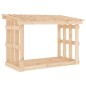 vidaXL Leñero de madera maciza de pino 108x64,5x77 cm vidaXL Leñero de madera maciza de pino 108x64,5x77 cm