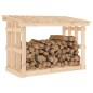 vidaXL Leñero de madera maciza de pino 108x64,5x77 cm vidaXL Leñero de madera maciza de pino 108x64,5x77 cm
