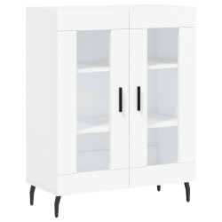 vidaXL Aparador de madera de ingeniería blanco 69,5x34x90 cm