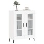 vidaXL Aparador de madera de ingeniería blanco 69,5x34x90 cm vidaXL Aparador de madera de ingeniería blanco 69,5x34x90 cm