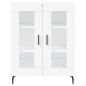 vidaXL Aparador de madera de ingeniería blanco 69,5x34x90 cm vidaXL Aparador de madera de ingeniería blanco 69,5x34x90 cm
