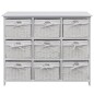 vidaXL Aparador de almacenaje blanco vidaXL Aparador de almacenaje blanco