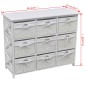 vidaXL Aparador de almacenaje blanco vidaXL Aparador de almacenaje blanco