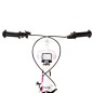 vidaXL Bicicleta para niños 18 pulgadas rosa y blanco vidaXL Bicicleta para niños 18 pulgadas rosa y blanco