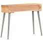 vidaXL Mesa consola de madera maciza de acacia 90x30x75 cm