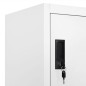 vidaXL Taquilla de acero blanco 90x45x180 cm vidaXL Taquilla de acero blanco 90x45x180 cm