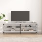 vidaXL Mueble de TV madera contrachapada gris Sonoma 160x30x50 cm vidaXL Mueble de TV madera contrachapada gris Sonoma 160x30x50 cm