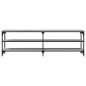 vidaXL Mueble de TV madera contrachapada gris Sonoma 160x30x50 cm vidaXL Mueble de TV madera contrachapada gris Sonoma 160x30x50 cm