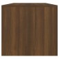 vidaXL Mesa de centro madera contrachapada roble marrón 102x50x45 cm vidaXL Mesa de centro madera contrachapada roble marrón 102x50x45 cm
