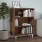 vidaXL Aparador madera contrachapada color roble marrón 69,5x32,5x90cm vidaXL Aparador madera contrachapada color roble marrón 69,5x32,5x90cm