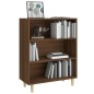 vidaXL Aparador madera contrachapada color roble marrón 69,5x32,5x90cm vidaXL Aparador madera contrachapada color roble marrón 69,5x32,5x90cm