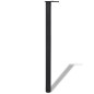 vidaXL Patas de mesa ajustables en 4 alturas negro 1100 mm vidaXL Patas de mesa ajustables en 4 alturas negro 1100 mm