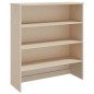vidaXL Aparador superior HAMAR pino macizo marrón miel 90x30x100 cm vidaXL Aparador superior HAMAR pino macizo marrón miel 90x30x100 cm
