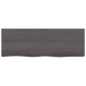 vidaXL Estante de pared madera roble tratada marrón oscuro 80x30x2 cm