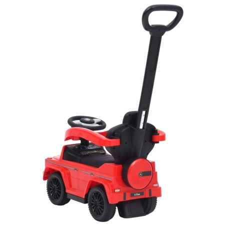 vidaXL Coche de empuje para niños Mercedes Benz G63 rojo