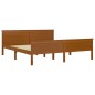 vidaXL Estructura de cama madera maciza pino marrón miel 180x200 cm vidaXL Estructura de cama madera maciza pino marrón miel 180x200 cm