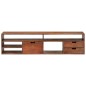 vidaXL Mueble de TV de madera maciza de acacia 140x30x35 cm vidaXL Mueble de TV de madera maciza de acacia 140x30x35 cm